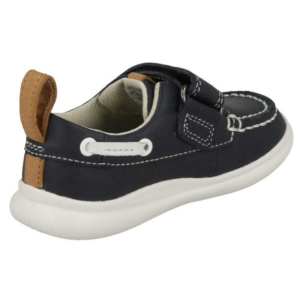 Clarks Boys Clarks Casual Boat Style Shoe Cloud Snap