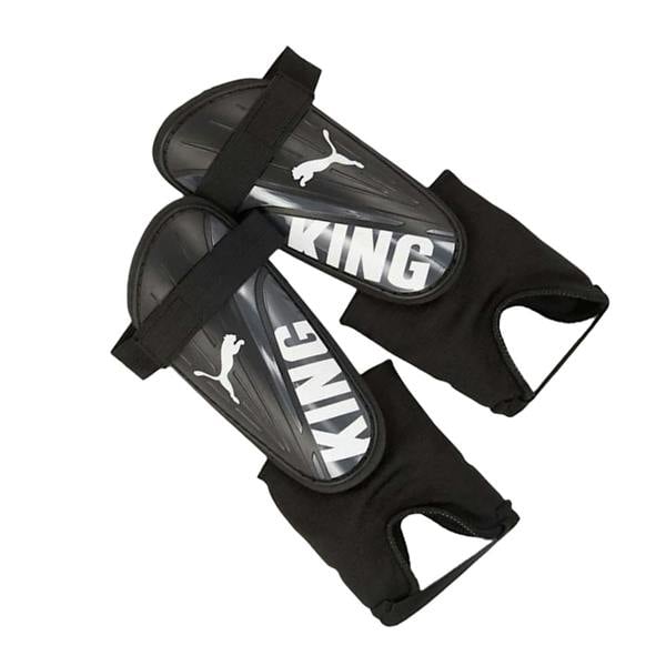 Puma King Shin & Ankle Guards - Black/White - 