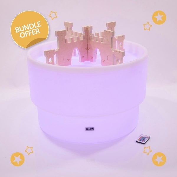 tickit Discovery Glow Table & Castle Discovery Dividers