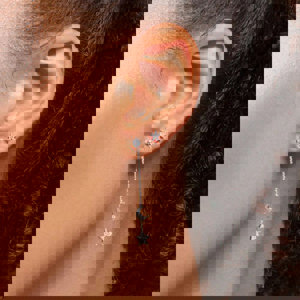 THOMAS SABO Silver Cubic Zirconia Star Single Stud Earring H2134-051-14