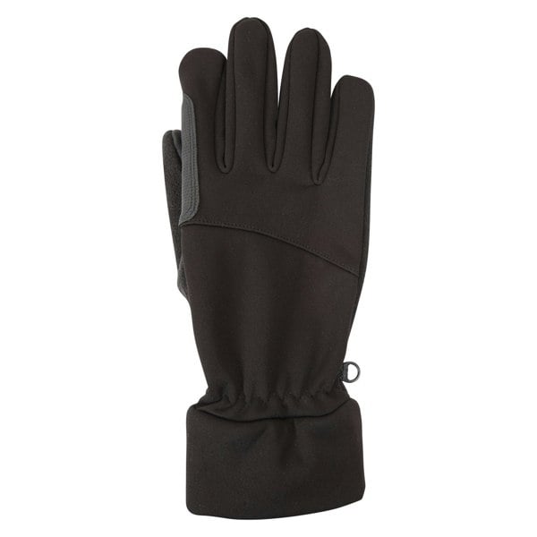 Mountain Warehouse Womens Softshell Touch Gloves - Black