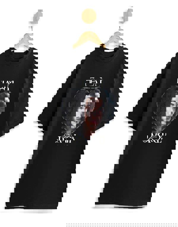 Twilight Womens Black Team Jacob Short Sleeved T-Shirt