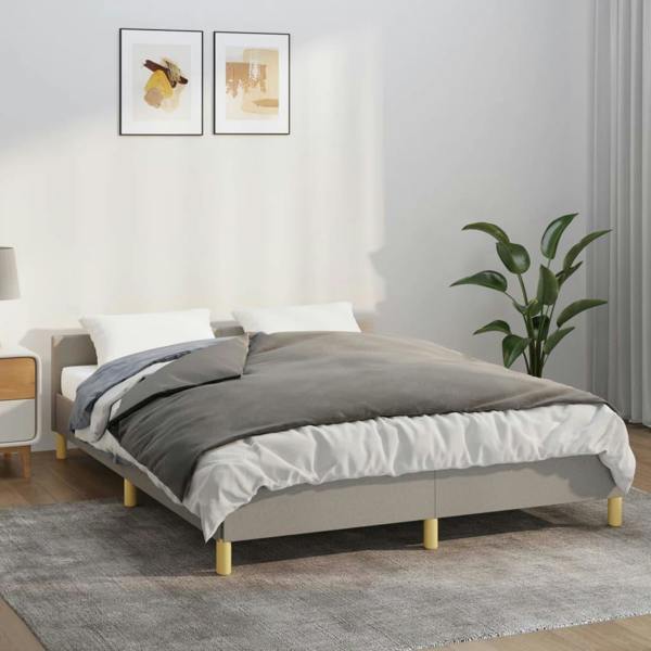 Berkfield Weighted Blanket with Cover Grey 120x180 cm 9 kg Fabric