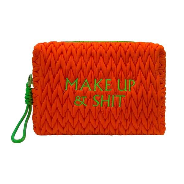 Lilly Loves Orange Make Up & Shit Cosmetic Bag