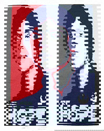 Star Wars Mens White Luke Skywalker Short Sleeved T-Shirt