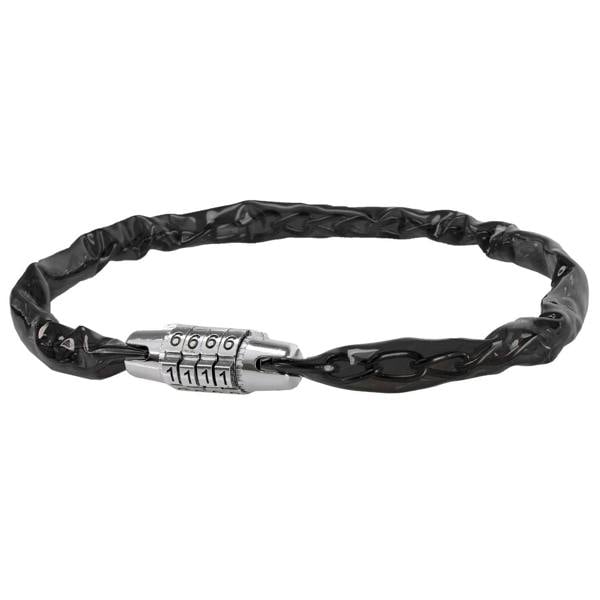 Awe Steel Combination Chain Bike Lock Black