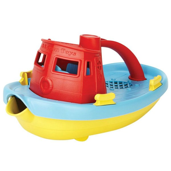 Green Toys Red Tugboat - Made From 100% Recycled Plastic