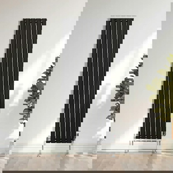 Monstershop Oval Column Radiator – 1600mm x 600mm – Black