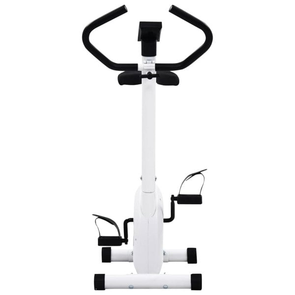 Berkfield Exercise Bike with Belt Resistance White
