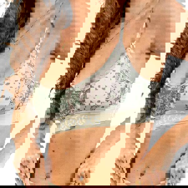 Kecks Forest Paisley Lounge Bralette