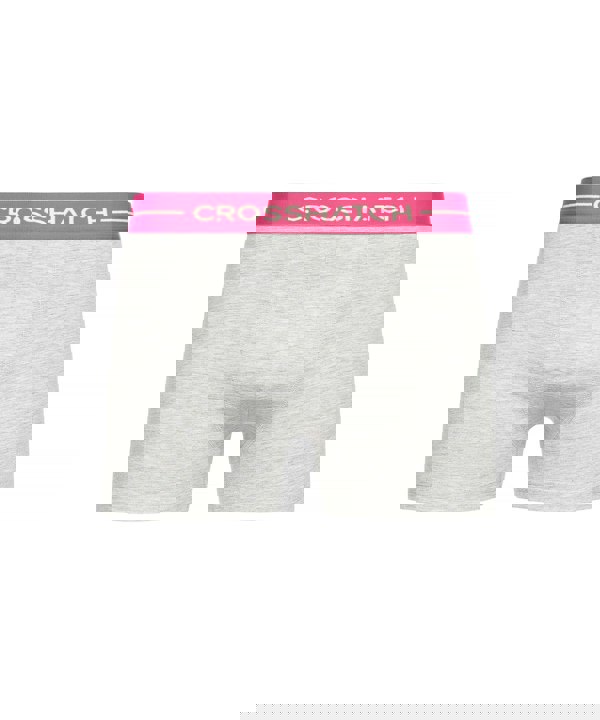 Crosshatch Astral Bright Boxers 12pk Grey Marl