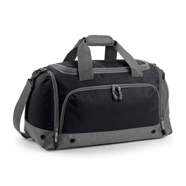 Bagbase Athleisure Holdall - Black/Graphite