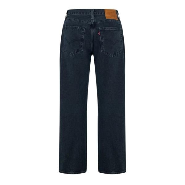 Levis Mens 555 Cotton Denim Relaxed Fit Jeans - Midnight Blue - 