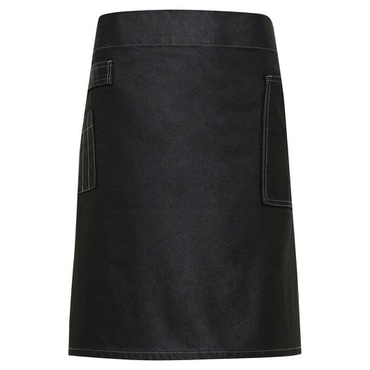 Premier Division Waist Apron - Black Denim