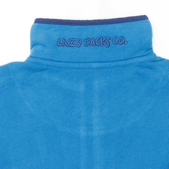 Lazy Jacks LJ3 - Ladies Quarter Zip Sweatshirt - Teal