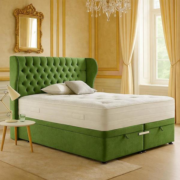 Great British Beds Mulberry Winged Divan Ottoman Bed
