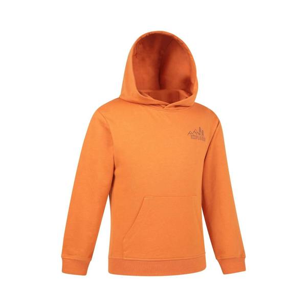 Mountain Warehouse Childrens/Kids Explore Graphic Hoodie - Orange - 