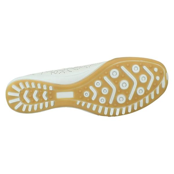 Down to Earth Ladies Down To Earth Wavey Punch Details Casual Shoes F80572