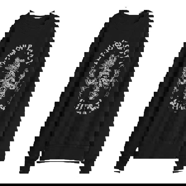 Stranger Things Childrens/Kids Demogorgon Hunter Sweatshirt - Black - 