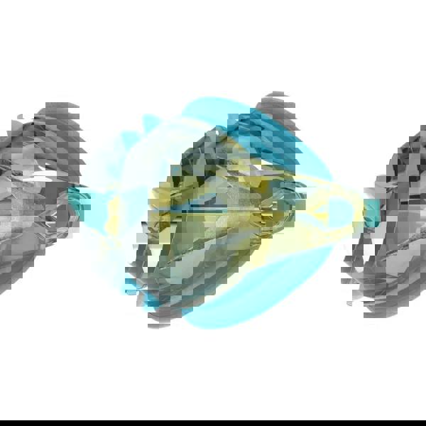 Speedo Vanquisher 3.0 Mirrored womens teal gray goggle with comfortable gasket