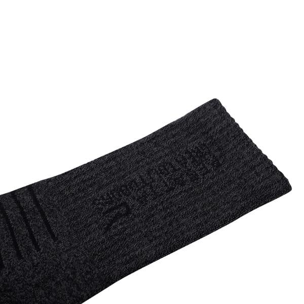 Regatta Womens/Ladies Bamboo Crew Socks - Black/Seal Grey - 
