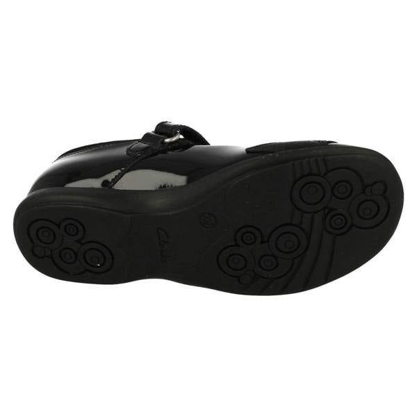 Clarks Girls Clarks School Shoes with Lights Trixi Bee