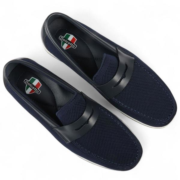Dolcetto Men’s Breathable Loafers Lightweight Slip-On