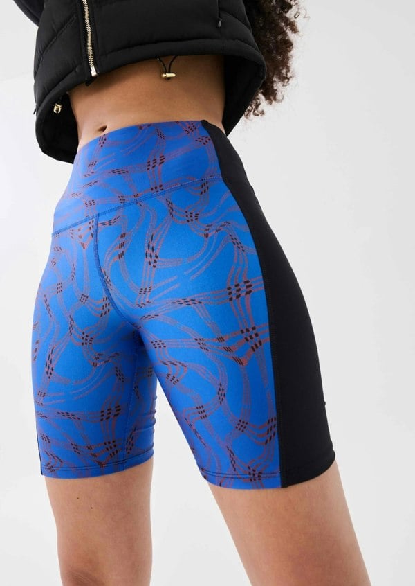 P.E Nation PE Nation Womens Equilibrium Bike Short in Print