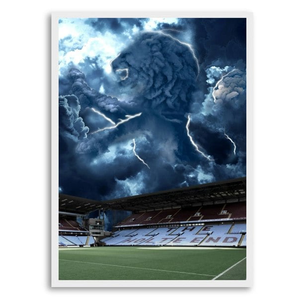 NotNiceThings Aston Villa Magic Poster - Augmented Reality Art