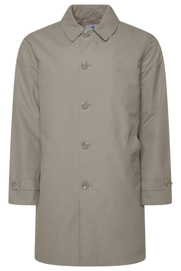Grey Hawk James Grey Hawk Basic Raincoat in Stone