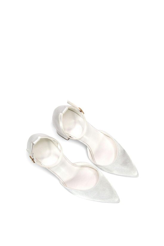XY LONDON Ankle Strap Block Heel Court Shoes