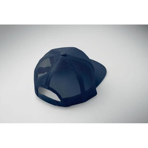 MidOcean Bead Flat Peak Trucker Cap - French Navy - 