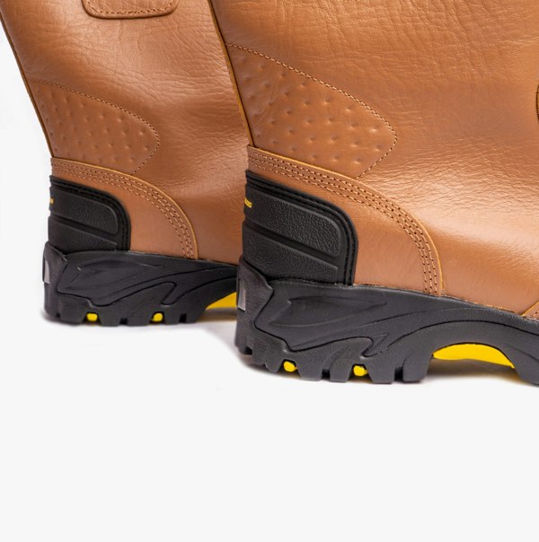 Amblers Safety FS143 Mens Leather Rigger Safety Boots Tan