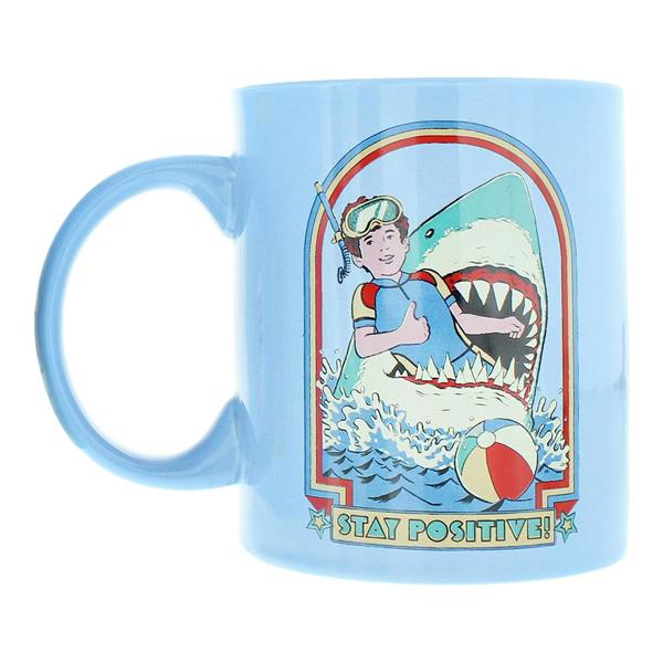 Steven Rhodes Stay Positive Citrus & Sea Salt Scented Mug Candle 243g