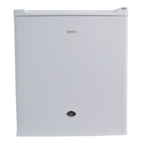 igenix Table Top Fridge with Lockable Door, 41 Litre, White