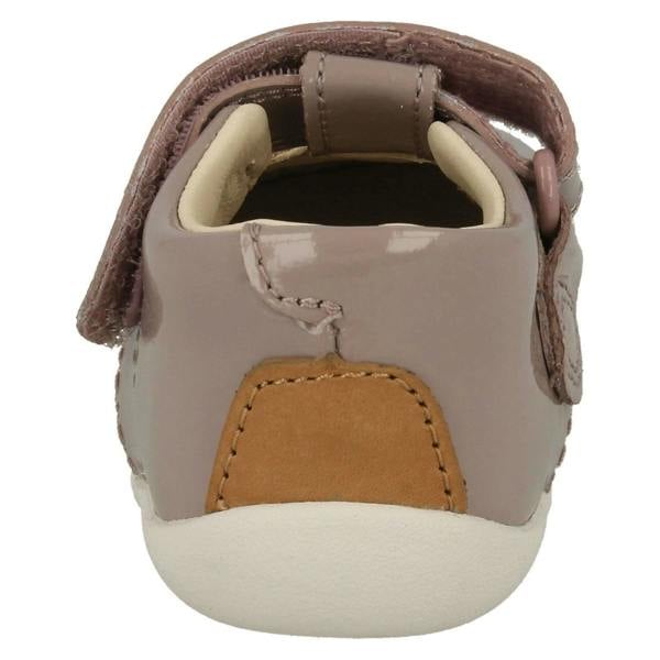 Clarks Girls Clarks T-Bar First Shoes Roamer Go