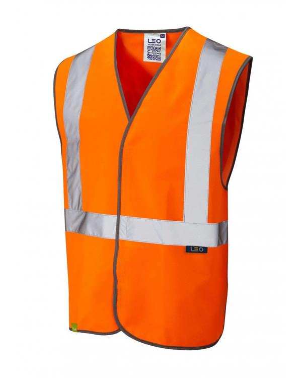 Lapford Rail Velcro Waistcoat Leo Workwear