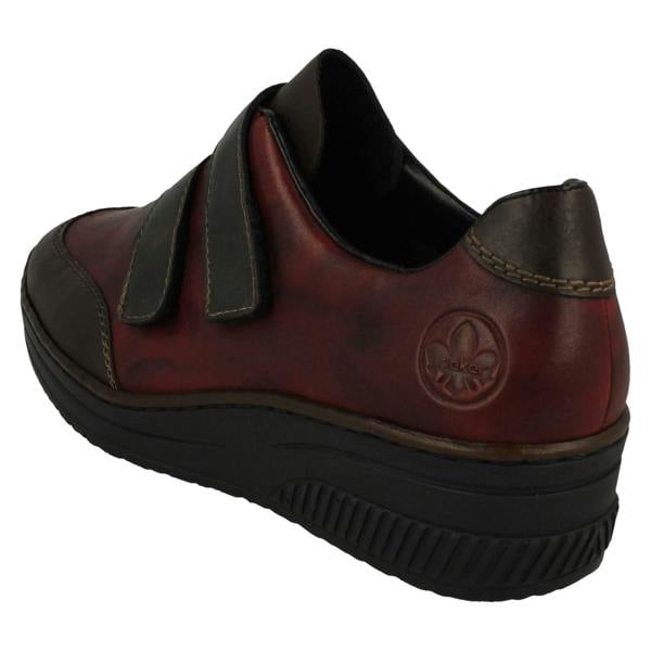 Rieker Ladies Rieker Full Shoes With Adjustable Straps 48750