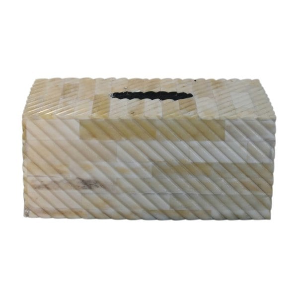 Artisan Furniture Bone Inlay Tissue Box