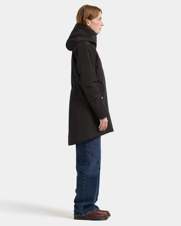 Didriksons Womens Alana Parka 2 - Black 060