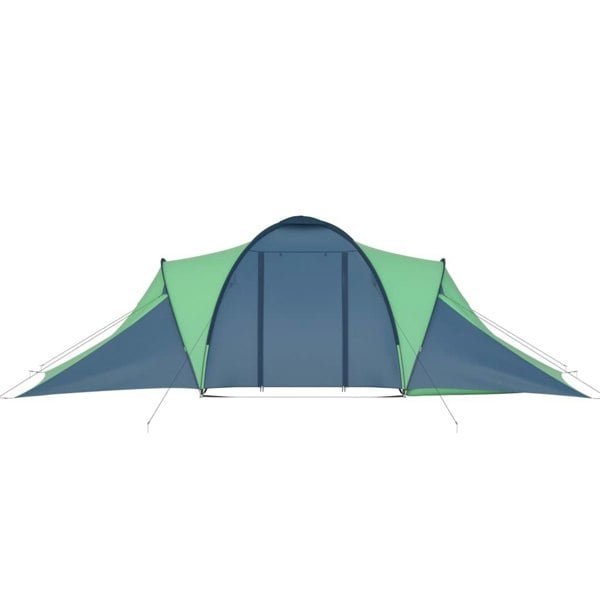 Berkfield Camping Tent 6 Persons Blue and Green