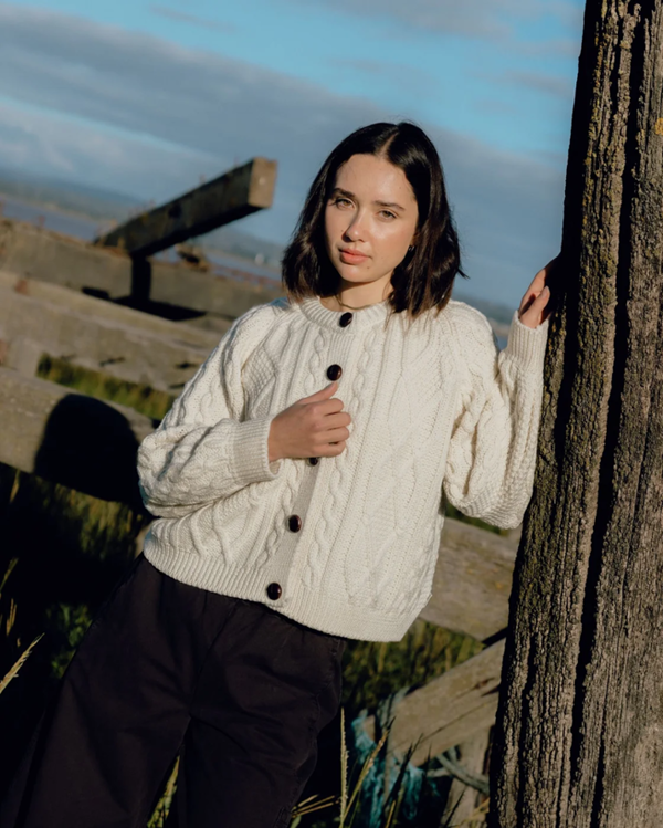 Peregrine  Beckett Cable Knit Cardigan