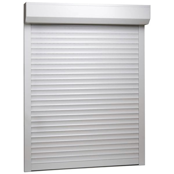 Berkfield Roller Shutter Aluminium 130x140 cm White