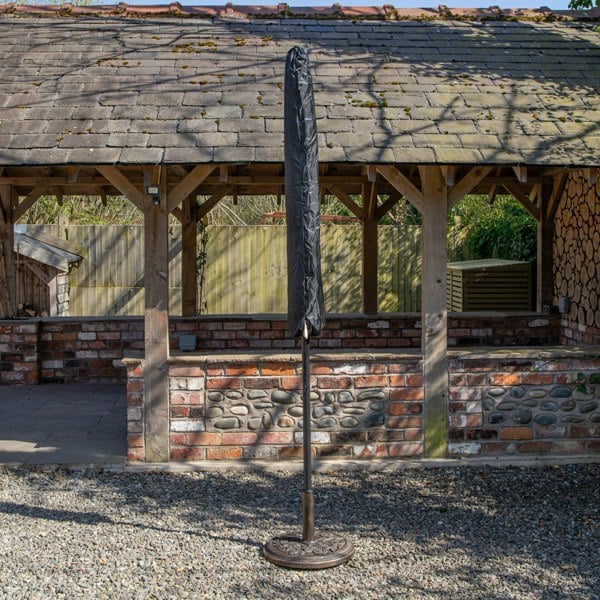 Samuel Alexander 1.55m x 30cm Black Havana Heavy Duty Parasol Protective Cover