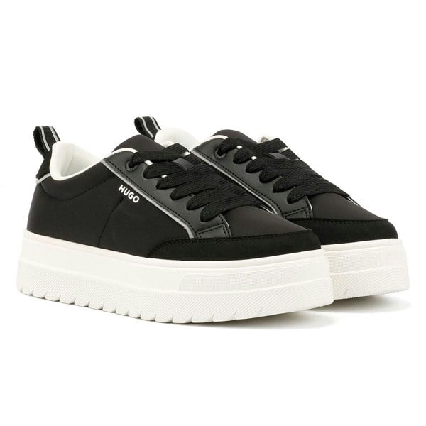 Hugo Lyssa Women's Tennis Shoes Black / White