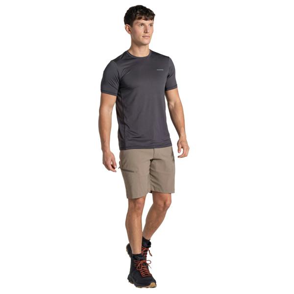 Craghoppers Mens Kiwi Pro III Casual Shorts - Pebble - 
