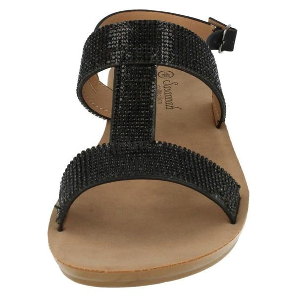 Savannah Ladies Savannah Casual T-Bar Sandals