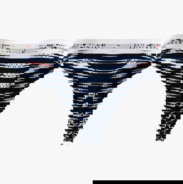 Tommy Hilfiger BIKINI PRINT Womens Underwear Argyle Stripe Desert Sky