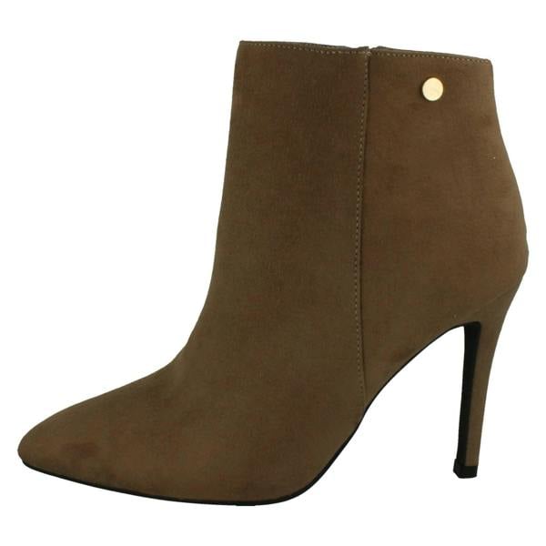 Spot On Ladies Spot On High Heel Stiletto Ankle Boots F51219