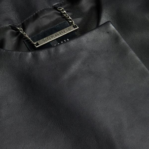 Ted Baker WMO OBINO Short Sleeve Leather Open Fron 6